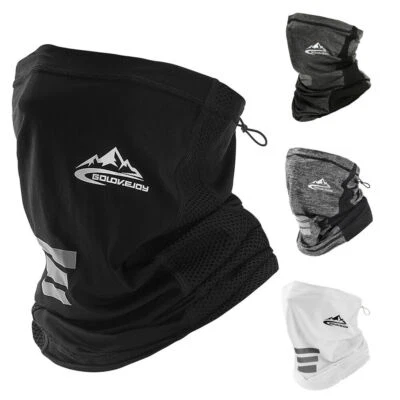 Máscara facial refrescante bufanda cuello polaina protector solar pasamontañas bandana diadema Foto 1 de 4