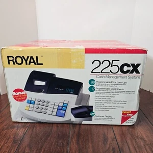 Royal 225cx Elektronische Registrierkasse Cash Management System Neu Geöffnete Box - Bild 1 von 10