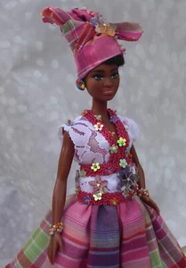 BARBIE DE COLLECTION OOAK : MERVEILLEUSE ROSALIE - Foto 1 di 8