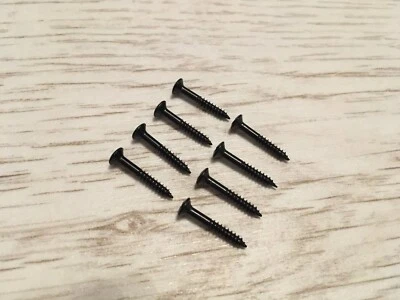 GENERIC PART Schwarz Humbucker Pickup Surround Befestigungsschrauben 8er Set