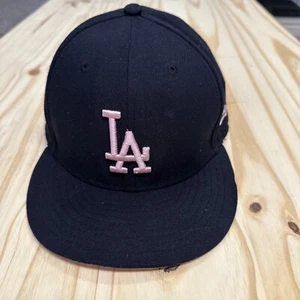New Era Los Angeles Dodgers 1988 World Series 59FIFTY Hat Pink Size 7 5/8 - Picture 1 of 7