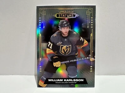 2021-22 Upper Deck Stature William Karlsson Veteran Base #46 Golden Knights NHL! - Image 1 of 4