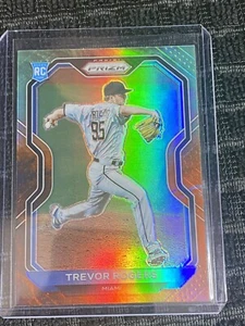 2021 Prizm Baseball Cosmic Haze Trevor Rogers RC #73 Miami Marlins - Picture 1 of 2