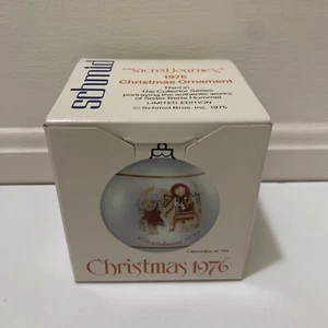Schmid Vintage Weihnachtsschmuck "Heilige Reise" 1976 - Bild 1 von 5