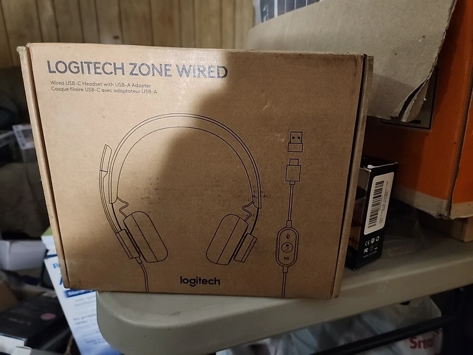 Logitech Zone Wired On-Ear Headset Black 981-000876 Microsoft Teams Certified - Image 1 of 1