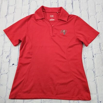 Camisa Polo CUTTER & BUCK Golf CB DryTec TAMPA BAY BUCCANEERS MUJER TALLA S Foto 1 de 4