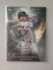 2018 Topps Inception #45 Carlos Correa Base Twins Astros 