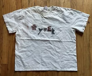 TYVEK Detroit diy punk T Shirt handmade stencil custom rare swell maps - Picture 1 of 4