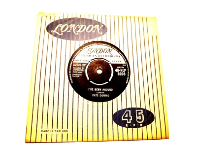 45 rpm..vinyl Record .....Fats Domino....I've Been Around....Be My Guest.....50s - Image 1 of 2