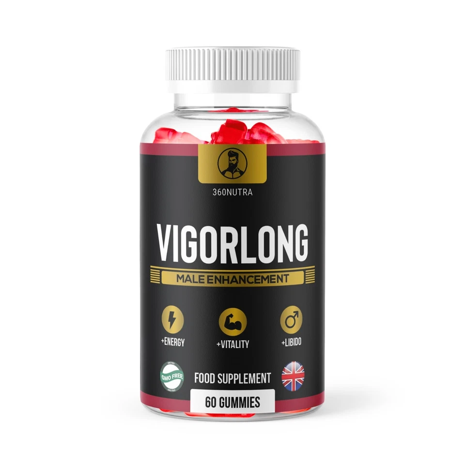 DAILY DOSE Vigorlong Gummies, Enhance Performance, 60 Gummies