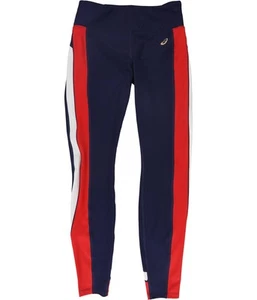 ASICS Womens Tokyo Train Tight Compression Athletic Pants, Blue, X-Small - Picture 1 of 2