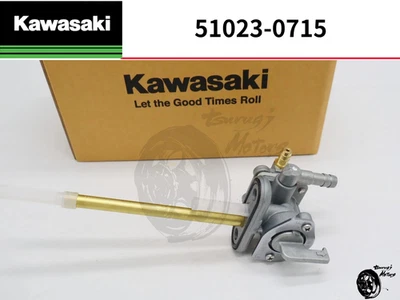 KAWASAKI Genuine Petcock Fuel Valve KLR650 KLR650 OEM 51023-0715 New - Image 1 of 4