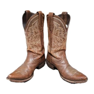 Ariat Alamar Damen Stiefel Leder 7.5D Chocolate Lizard Print - Bild 1 von 8