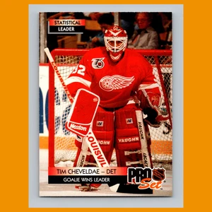 Tim Cheveldae #251 1992-93 Pro Set Detroit Red Wings Hockey Card NHL - Picture 1 of 3