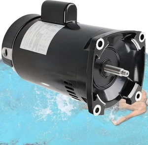 Motor Bomba Piscina B2854 1.5hp, 3450RPM, 115V/230V Doble Voltaje, Motor Marco 56Y - Imagen 1 de 4