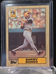 Tarjeta de novato 1987 Topps - Barry Bonds #320 (RC) Pittsburgh Pirates - Imagen 1 de 2