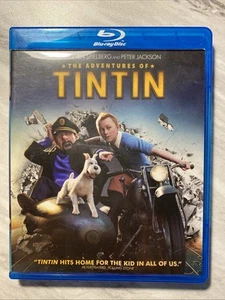 The Adventures of Tin Tin (Blu-Ray 2011) No Digital Former Rental, No Scratches - Picture 1 of 2
