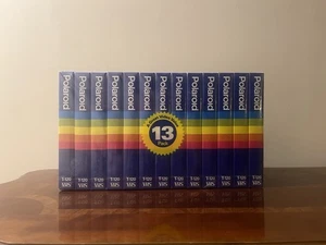 Polaroid Sealed VHS T-120 13 Pack Video Cassettes - Picture 1 of 5