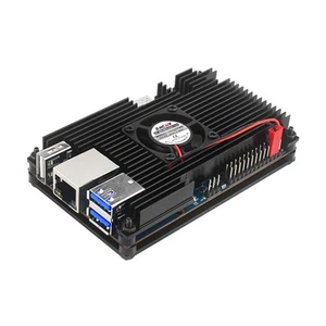 Aluminum Alloy Case With Fan Active Passive Cooling Radiator Fan For Orange Pi 5 - Bild 1 von 10