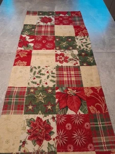 1 Tischläufer* Weihnachtsmotive* Sprugel* 86  cm x 39 cm  * neuwertig * - Bild 1 von 3