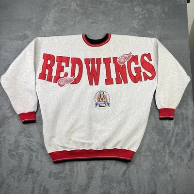 Винтажная мужская толстовка Detroit Red Wings 2XL Legends Spirit пуловер НХЛ 90-е - Изображение 1 из 4