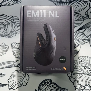 ProtoArc Ergonomic Vertical Mouse, EM11 NL Bluetooth Mouse Wireless, Ergo Mouse - Picture 1 of 7