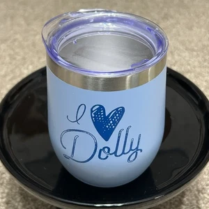 NUEVO vaso de vino azul Dolly Parton “I Love Dolly” ¡AGOTADO! - Imagen 1 de 4