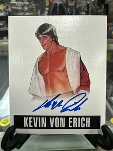 Kevin Von Erich 2014 Leaf Originals Wrestling Autograph Card Auto NWA WWE #KVE - Picture 1 of 2