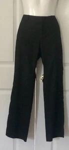 Banana Republic Logan Damen Hose schwarz Größe 4 zierlich elegant gerade Beine - Bild 1 von 8