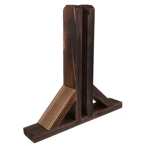  Wooden Fence Base Support Holder For Garden - Anti-Tipping Fence Stand Base For - Picture 1 of 17