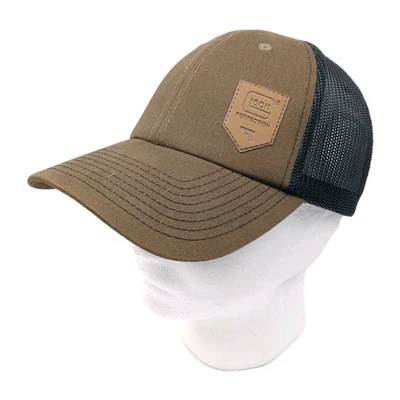 Parche Glock Perfection 2da Enmienda Gorra de Béisbol Ajustable Sombrero Malla Negra Tostada Foto 1 de 4