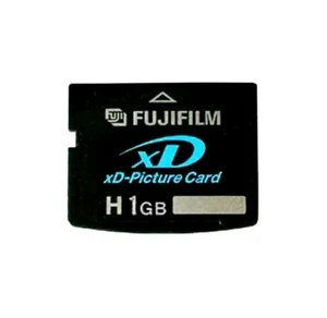 H 1GB HIGH SPEED FUJIFILM XD MEMORY CARD 1 GB TYPE H FUJI FINEPIX/OLYMPUS CAMERA - Picture 1 of 3