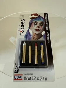 Farbsticks Make-up Set vier Farben Made in USA by RUBIES - Bild 1 von 2