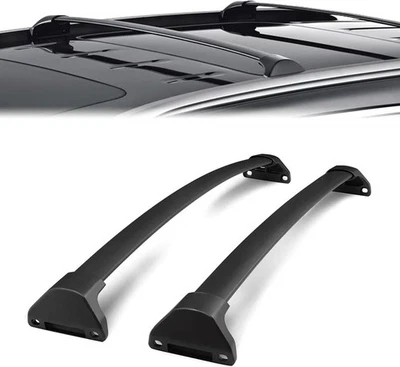 Se adapta a portaequipajes barra transversal riel portaequipajes de techo de aluminio acura mdx 2014-2021 Foto 1 de 4