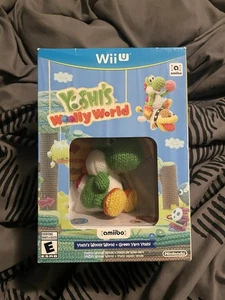 Yoshi's Woolly World Green Yoshi Amiibo Bundle for Nintendo Wii U - Picture 1 of 5