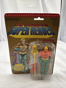 DC Comics Super Heroes Aquaman Figure Toy Biz New 1990 - Picture 1 of 3