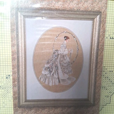 NIP! The Bride Counted Cross Stitch Pattern by Lavender & Lace - Image 1 of 3