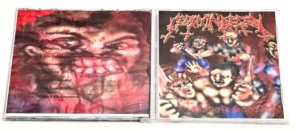 Glory In Decay Midgets Gone Mad CDr 2005 U.S. Death Metal RARE Underground Foto 1 de 4