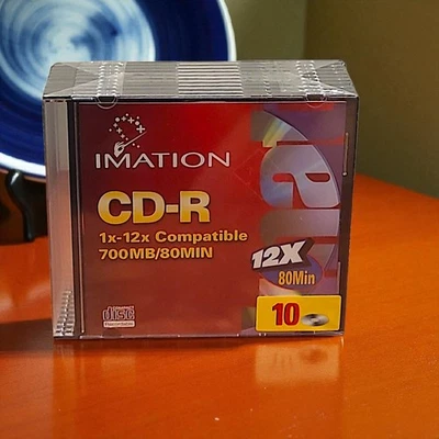 Imation Media Imation Cd-R Set Of 10 Recordable Media DisPack  - Image 1 of 4