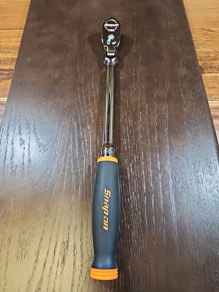 Snap-on Tools 3/8" Drive Ratchet FHLF80 Soft Comfort Grip Flex Head Snap on