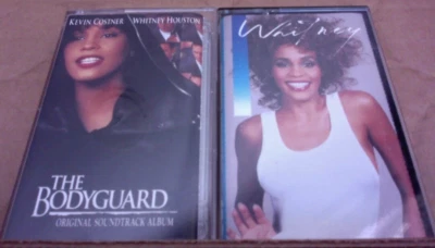 2 CASSETTE TAPE Whitney Houston The Bodyguard soundtrack I WILL ALWAYS LOVE YOU - Image 1 of 4