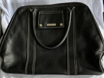 Bolso de mano Charles David mujer cuero negro Foto 1 de 4
