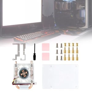 Vertical/ Cooling Fan for Small PC Efficient Heat Dissipation Colorful Lighting - Afbeelding 1 van 10