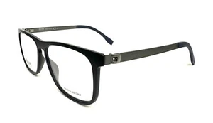 Montature occhiali da uomo Hugo Boss 54 millimetri dimensioni oculari autentici con custodia - Foto 1 di 4