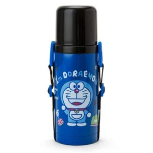 SANRIO children's water bottle 380ml direct drink with one touch cup 2WAY (I'm D - Picture 1 of 7