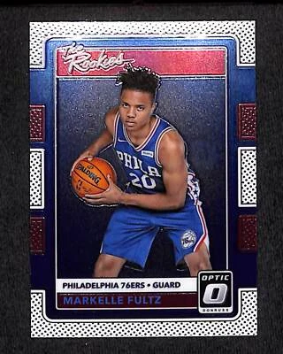 Markelle Fultz 2017-18 Donruss Optic The Rookies #1 Philadelphia 76ers RC - Image 1 of 2