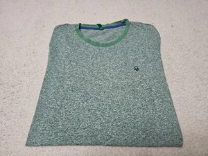 UNITED COLORS OF BENETTON Green Basic Short Sleeve TShirt SZ Small - Picture 1 of 6