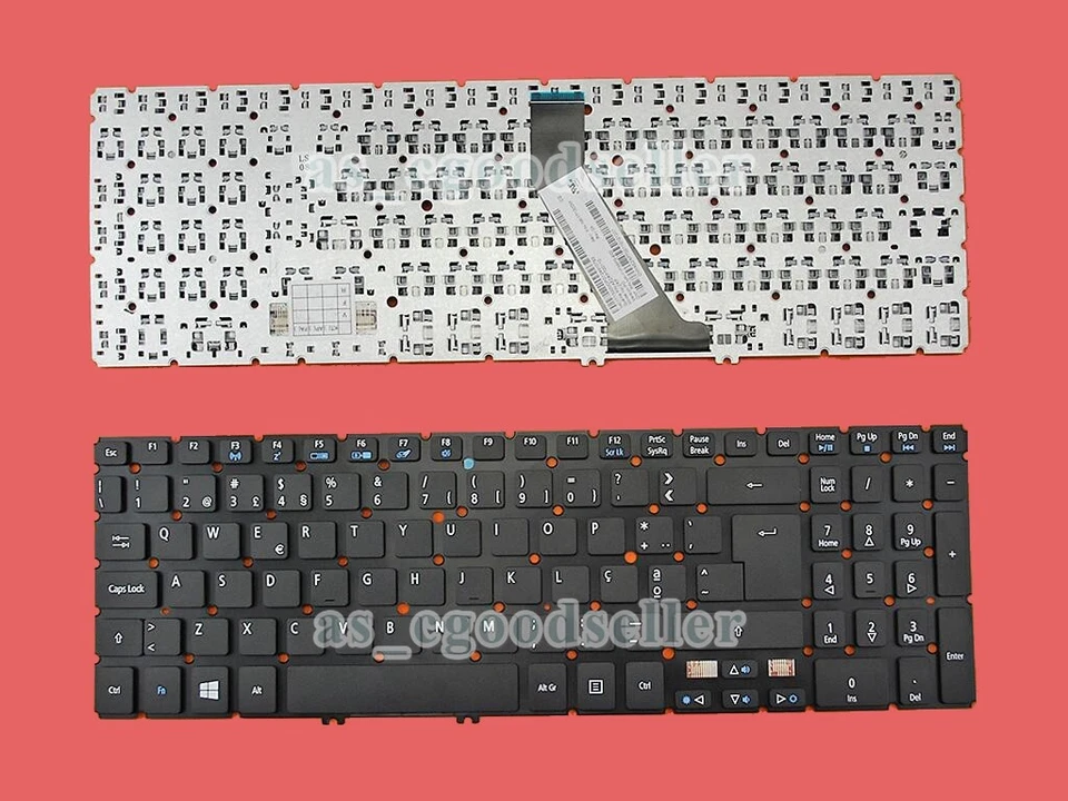 Neu für ACER M5-581G M5-581T V5-571 V5-531 V5-551 M3-580 Tastatur Portugal - Bild 1 von 1