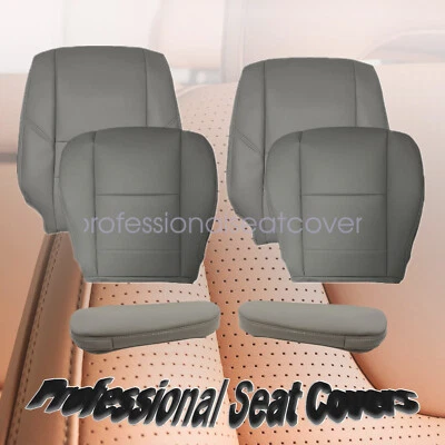 6Pcs For 00-2004 Toyota Tundra Front Replacement Seat Cover & Armrest Cover Gray Foto 1 de 4