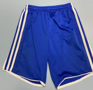 Boys Kids Adidas Soccer Shorts Sz M (10/12) Athletic Climacool Gym Workout 2457 - Picture 1 of 7